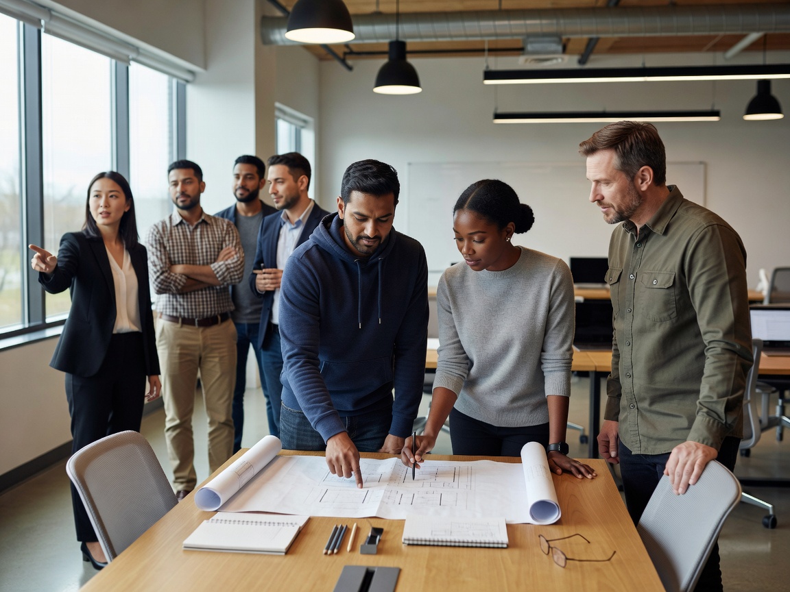 Robotics and Human Collaboration in Modern Office